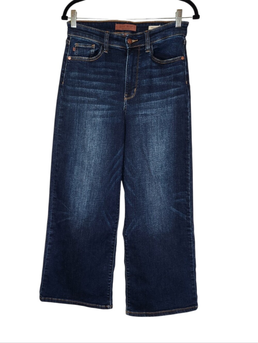 Judy Blue Wide Ankle High Rise Blue Jeans Size 5/27